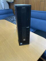 【HP Z240 SFF Workstation】 Xeon E3-1270 v5（4コア/8スレッド）/16GB/500GB HDD ※中古_画像1