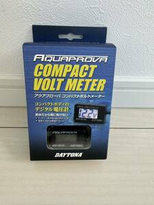 DAYTONA 電圧計 AQUAPROVA COMPACT VOLT MATER