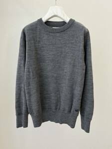 visvim CREW NECK SWEATER GREY 2 クルーネック ニット