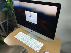 1796-02★動作確認済★APPLE アップル iMac アイマック Retina 5Kディスプレイモデル MRR12J/A 27インチ 2TB 64GB 2019年製 初期化状態★