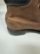 1647-02★REDWING SHOES レッドウィング革靴エンジニアブーツ茶色 ANSI Z41 PT99 F1/75C/75 EH サイズ　9 1/2 B （日本サイズ27.5）★_画像9