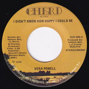 Vera Powell - I Didn't Know How Happy I Could Be フィメールソウル サザンソウル バラード