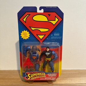 DC/ SUPERMAN MAN OF STEEL【ULTRA SHIELD SUPERMAN】フィギュア　スーパーマン アメコミ　ケナー　Kenner 1995年