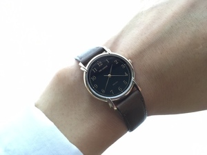 良品 レア ヴィンテージ SEIKO セイコー THE LEAGUE リーグ ブラック 5P31-605A クオーツ メンズ 腕時計