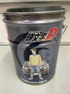 ### prompt decision TAKUMI motor oil initials D 10W-40 AE86 20L engine oil initial D empty pail can new goods cushion attaching garage chair chair 