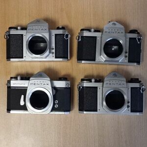 PENTAXフィルムカメラ（sp.sv.s2）4台動作未確認