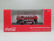 ニュールートマスター　London United　2階建てバス　コカ・コーラ　Coca-Cola　OXFORD　オックスフォード　1/148_画像1