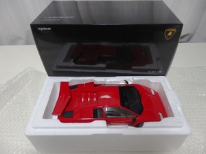 【送料無料】京商 kyosho LAMBORGHINI COUNTACH LP500S 1/18 レッド ボルギーニ　カウンタック