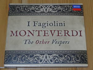 新品 未開封 モンテヴェルディ生誕450年記念　イ・ファジョリーニ創立30周年　Monteverdi: The Other Vespers