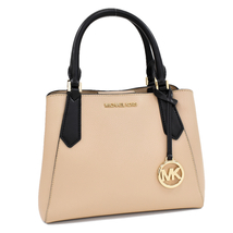 新品同様 マイケルコース ハンドバッグ 35S0GKFS1T レザー ベージュ ストラップなし MICHAEL KORS_画像1