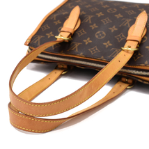 ルイヴィトン ポパンクールオ ショルダーバッグ M40007 モノグラム ブラウン LOUIS VUITTON Popincourt Haut_画像7