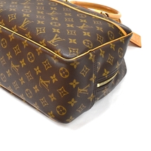 ルイヴィトン ハンドバッグ ドーヴィル モノグラム キャンバス×レザー ブラウン M47270 LOUIS VUITTON_画像6