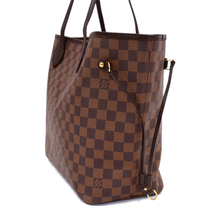 ルイヴィトン ネヴァーフルMM トートバッグ ショルダー N51105 ダミエ エベヌ ブラウン LOUIS VUITTON Neverfull MM_画像2