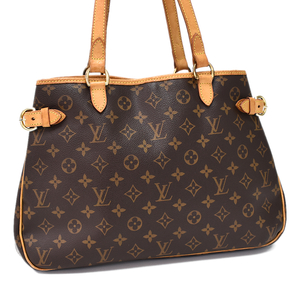 ルイヴィトン バティニョールオリゾンタル ハンドバッグ M51154 モノグラム キャンバス ブラウン LOUIS VUITTON