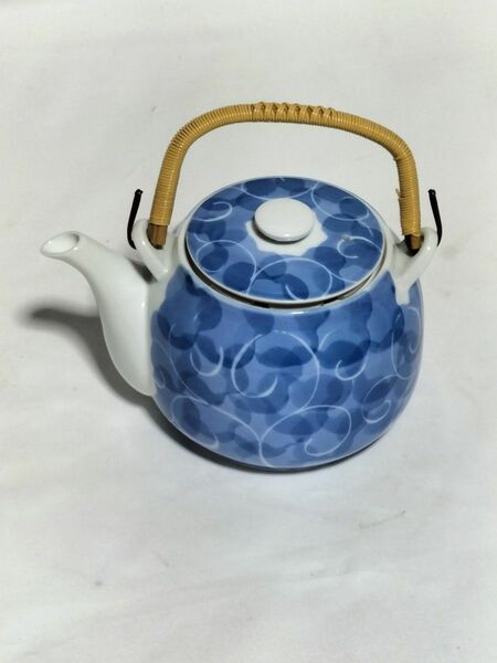 染付石瓶　 茶こし付　値引きNG