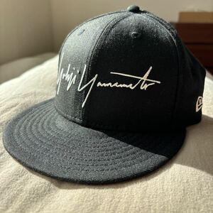 yohji yamamoto new era ヨウジヤマモト　ニューエラ　59FIFTY キャップ　ブラック　サイズ77/8 62.5センチ