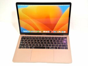 Bランク品（中古美品）APPLE [中古]MACノート MacBook Air Retinaディスプレイ 1600/13.3 MREE2J/A [ゴールド]