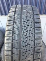 ◆T1211-1K◆溝有り！2021年製◆ピレリ◆ICE　ASIMMETRICO　PLUS◆215/45R17　91Q◆4本セット◆中古品◆愛知県日進市◆引取り可能◆_画像3