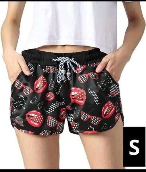 ビーチパンツ レディース S 速乾水着 UPF50+ UVカット99.9%