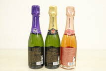 【3種類セット】シャンパン ハーフボトル 375ml テタンジェ ノクターン/ブリュット レゼルヴ/プレスティージュ ロゼ 8F430 _画像4