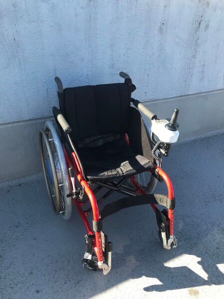 電動車椅子 ox車椅子 ヤマハ電動ユニット 6km仕様 中古品 最終お値下げ中