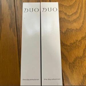 新品　DUO the day emulsion デュオ ザ デイエマルジョン 日焼け止め 乳液 SPF50 30g×2本