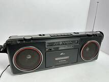 ★コレクター必見！！ PIONEER パイオニア FM/AM ステレオラジオカセット ブラック SK-200BK 通電確認済 ラジカセ ビンテージ S122301_画像1