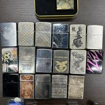 ★☆ZIPPO ライター　大量おまとめ　25個　火花あったりなかったり　#ZR1224☆★_画像3