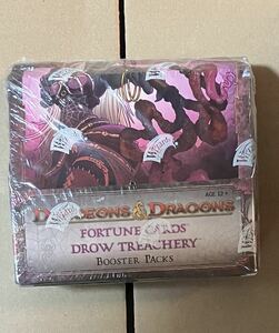 ボックス　ダンジョン&ドラゴンズ　フォーチュンカード　未開封　BOX DUNGEONS & DRAGONS card booster packs 英語版