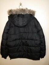 z3430Penfield★ペンフィールド★中綿★ロゴワッペン付き★パーカージップジャケット★サイズＬ★黒色★アウトドア★人気_画像7