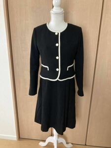 ★ MARYQUANT×U-FACTORY製 ユニフォーム ジャケット＆ワンピース 制服セット ★受付嬢 マリークヮント 事務服 ワンピース