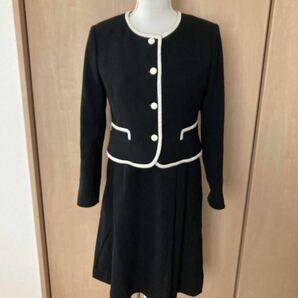 ★ MARYQUANT×U-FACTORY製 ユニフォーム ジャケット＆ワンピース 制服セット ★受付嬢 マリークヮント 事務服 ワンピース