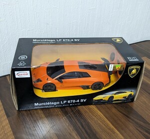 ランボルギーニ RASTAR ラジコン LAMBORGHINI ムルシエラゴ Murcielago LP 670-4 SV ラジコンカー 1/24 RC