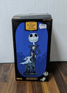 TIM BURTON'S THE NIGHTMARE BEFORE CHRISTMAS ナイトメア・ビフォア・クリスマス フィギュア Jack And Zero Resin Head Knocker