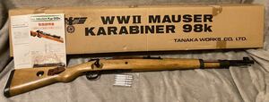 動作確認済 TANAKA WORKS Kar98k MAUSER KARABINER 98k タナカ ガスガン