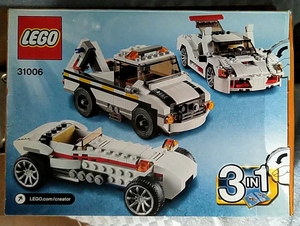 未使用 LEGO 3IN1 クリエイター・ハイウェイスピードスター 31006