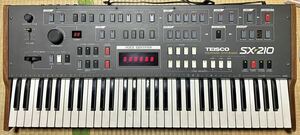 1円スタート！年末の断捨離 TEISCO SX-210 シンセサイザー POLYPHONIC SYNTHESIZER ジャンク!