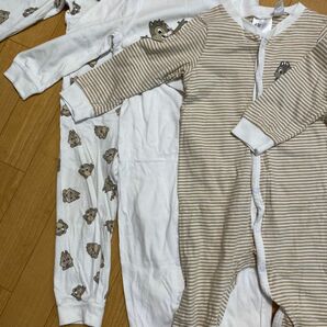 Ｈ＆Ｍ 12ｰ18M チップとデール ロンパース 3着セット