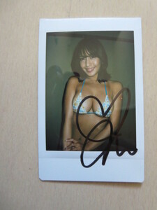  Hashimoto pear . with autograph Cheki 95