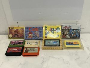 【中古】FC ファミコンソフト 10本セット Nintendo ドラゴンクエストIV グーニーズ ワルキューレの冒険 他 レトロゲーム 【札TB02】