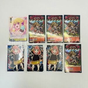 ヴァイスシュヴァルツ　推しの子　プロモーションカード　アーニャ　スパイファミリー　ステッカーセット3個　他付録　複数購入値段交渉可