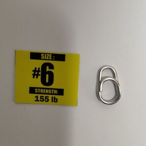 オーバルスナップ #6 155lb 20個