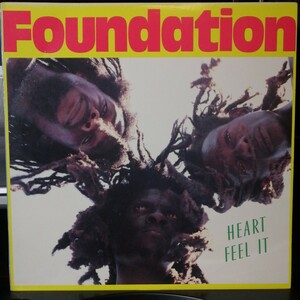  LP レゲエ Foundation - Heart Feel It / Mango プロデューサー Jack Ruby 再生確認済 x Sly and Robbie