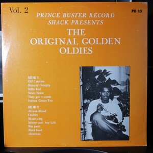 LP Prince Buster - Original Golden Oldies Volume 2 P/ 1960-1966 ジャンル : スカ / ロックステディ