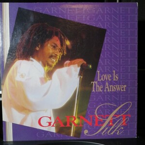 即日支払いのみ LP レゲエ Garnett Silk - Love Is The Answer / VP 1993 プロデュース : Steely & Clevie, EJ Robinson 再生確認済 美品