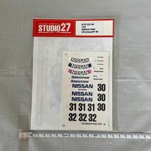 STUDIO27 スタジオ27 1/24 NISSAN R390 LM Prequalifi '98 デカール ステッカー シール プラモデル 用　ミニカーニッサン nismo 未開封_画像1