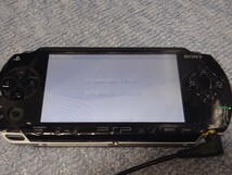 【ジャンク品】PSP3000本体ホワイトブルー　PSP1000ブラック_画像4