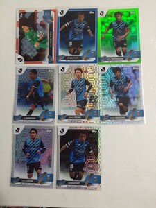 2023 Topps Jリーグ フラッグシップ Flagship 川崎フロンターレ 8枚セット 大島／小林／家長／チョン ソンリョン／チャナティップ など