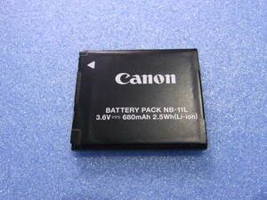【即決】 CANON キャノン 【純正品】 バッテリー　充電池　 NB-11L　 (NB-11LH) IXY PowerShot 【美品】