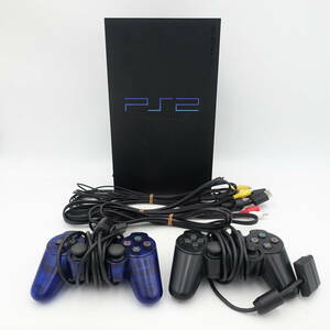 PS2 本体 SCPH-3000 コントローラー ケーブル ゲーム プレイステーション プレステ playstation SONY ソニー 中古/13653